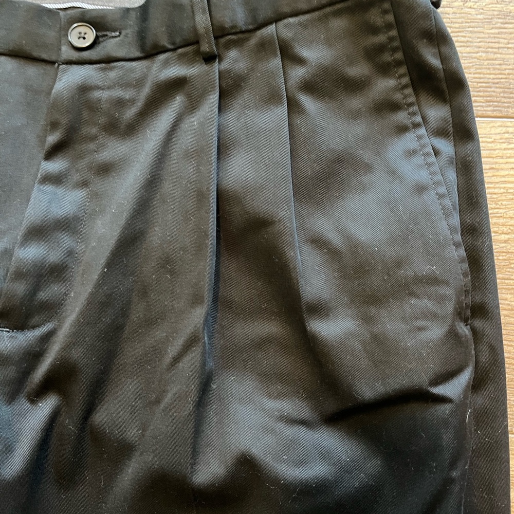 Haggar Classic Fit Black Dress Pants - Picture 5 of 5